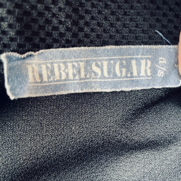 Rebel Sugar Asymmetrical Split Bodycon Skirt - Picture 14 of 14